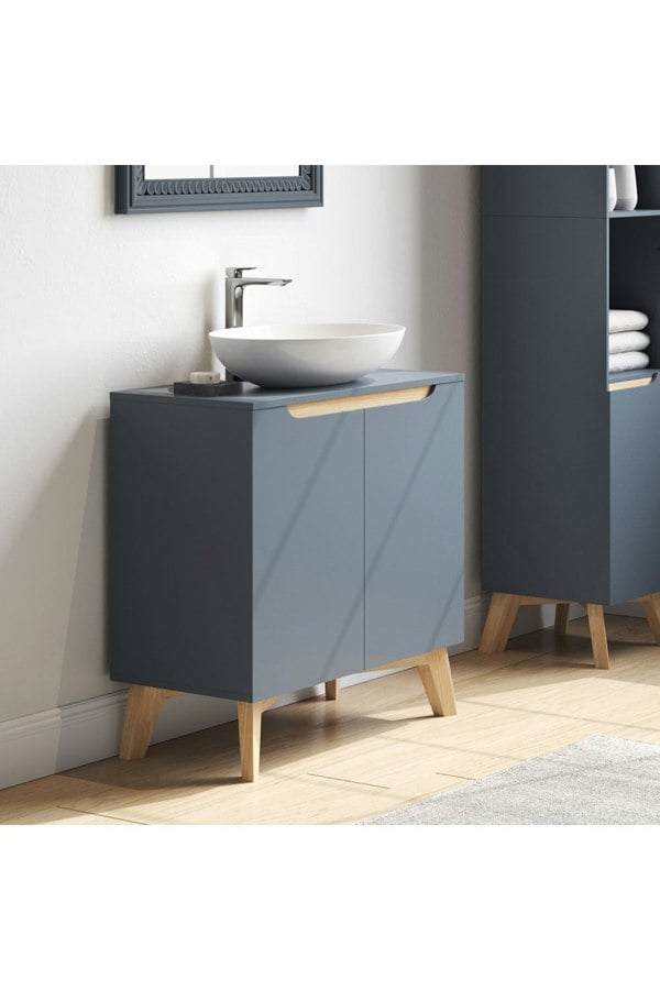 Living and Home Bathroom Freestanding Under Sink Cabinet