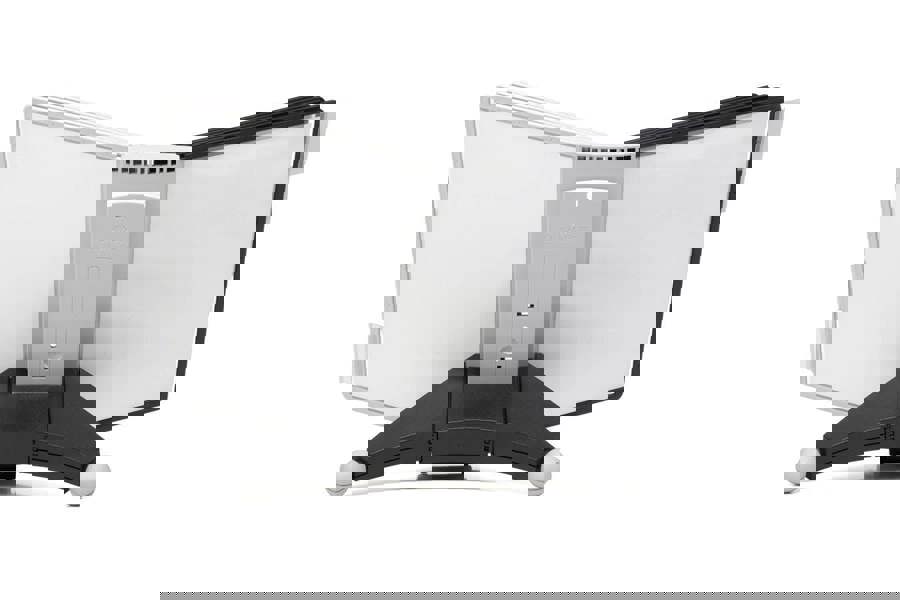 Durable SHERPA WALL 10 Display Panel Document Split Flap Index | A4 Black & Grey