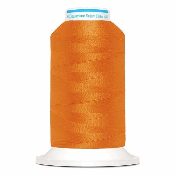 Gutermann Super Brite Polyester 40 Embroidery Thread 1000m Polyester Thread Suitable For Embroidery