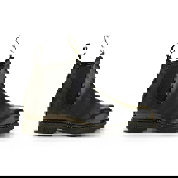 Rossi Booma 607 - Black Leather Chelsea Boots