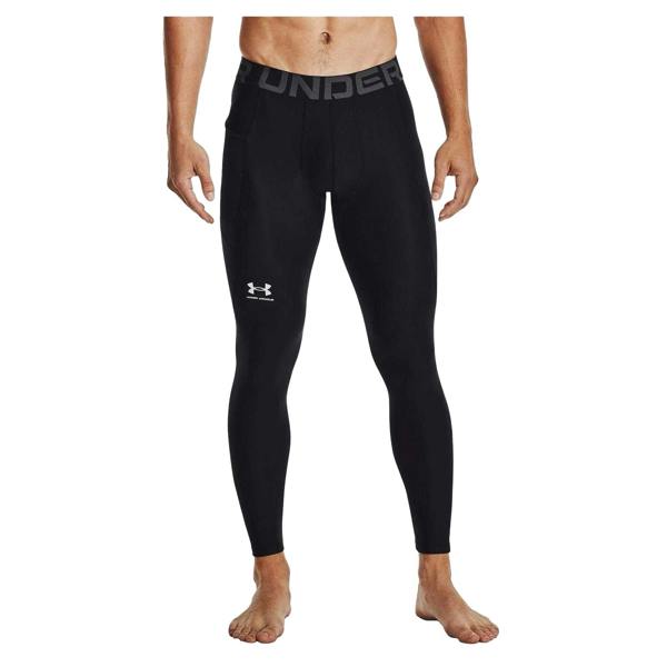 Under Armour Mens HeatGear Leggings - Black - 