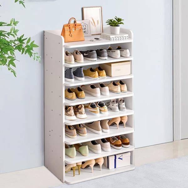 Living and Home 8-Tier Shoe Rack Shoe Cabinet for Entryway
