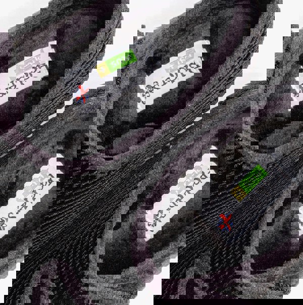 Padders LYDIA X Womens (6E Fit) Touch Fasten Slippers Black