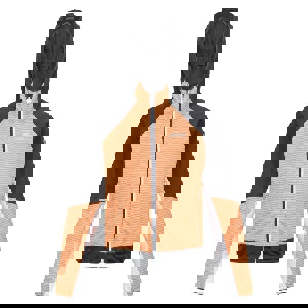 Regatta Childrens/Kids Prenton II Hooded Soft Shell Jacket - Apricot Crush/Seal Grey