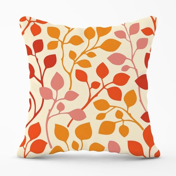 Warren Reed Colorful Autumn Leaves Cushions