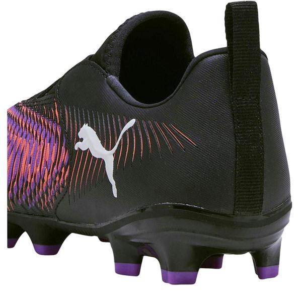 Puma Childrens/Kids Future Match Firm Ground Football Boots - Puma Black/Purple - 