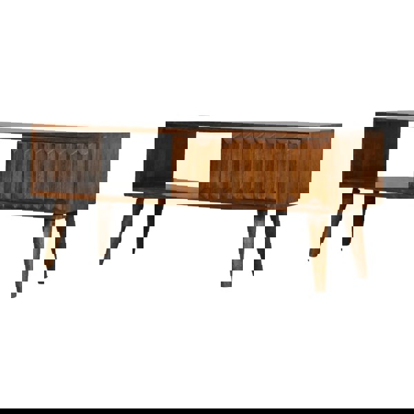 Artisan Furniture Solid Wood Chestnut Prism Sliding Media Unit