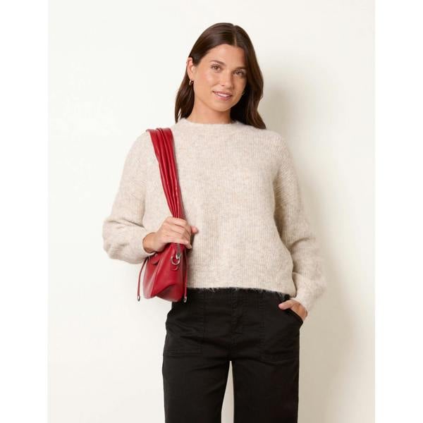 Blue Vanilla Round Neck Knitted Jumper