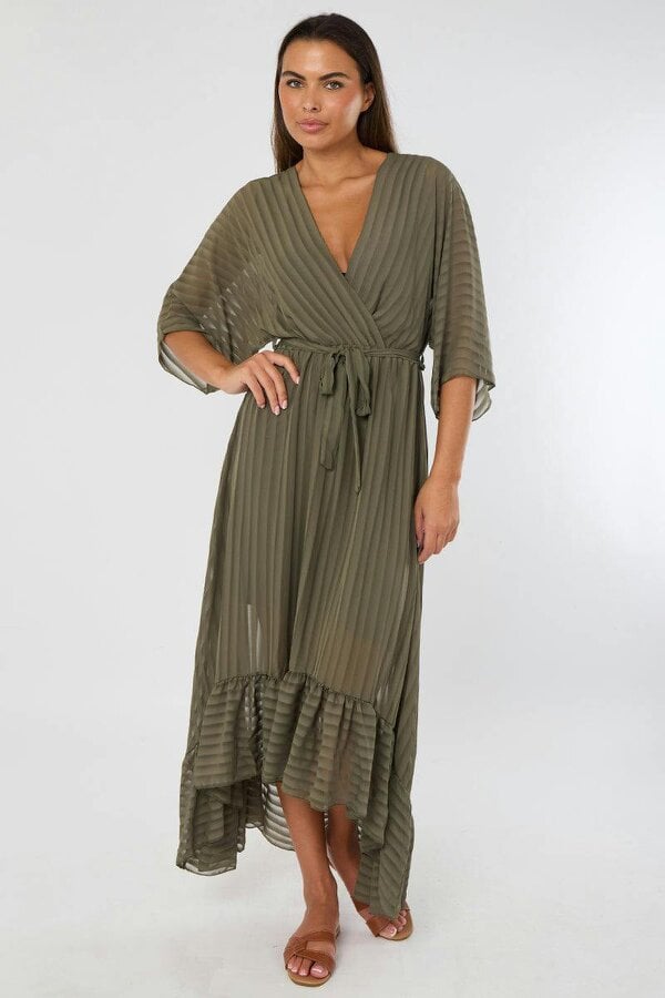 Wrap Maxi Dress – One Size