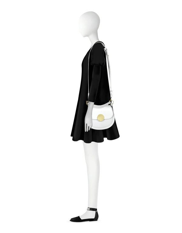 Le Parmentier Yucca Shoulder Bag - White