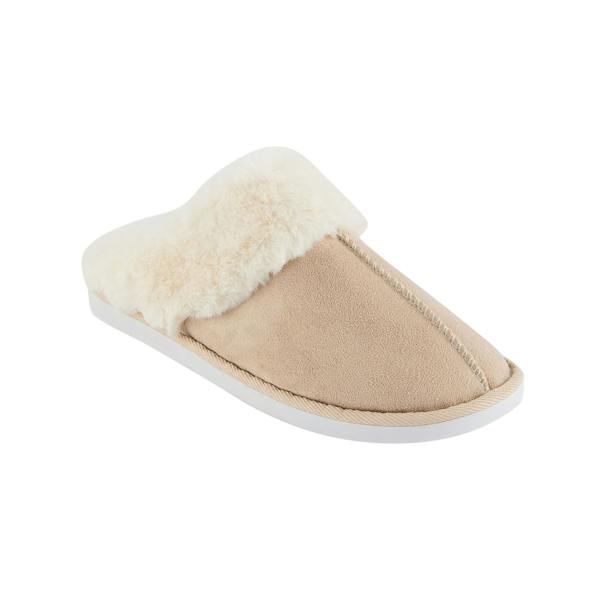 Regatta Womens/Ladies Tulsy Plain Mule Slippers - Beige - 