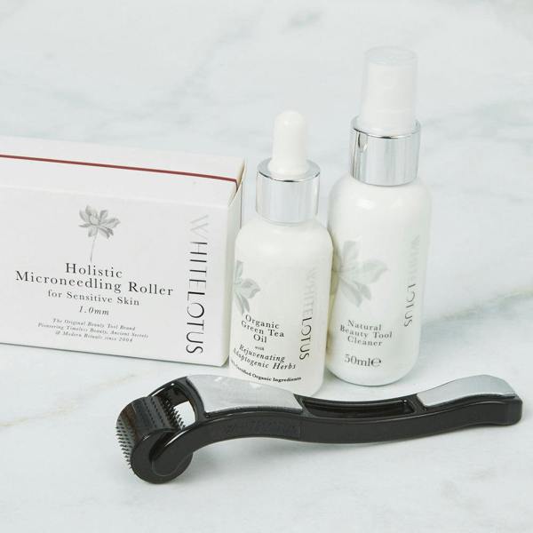 White Lotus Beauty Sensitive Skin Needling Kit - for Scar Reduction and Scar Removal