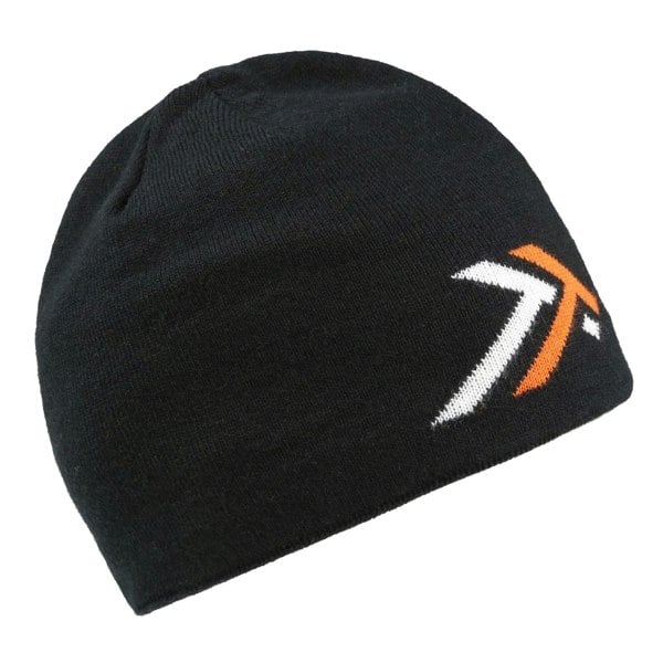 Regatta Mens Waterproof Beanie - Black/Magma Orange