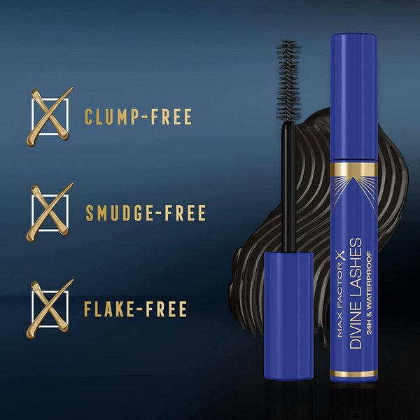 Max Factor Divine Lashes Waterproof Mascara 8 ml - 001 Rich Black