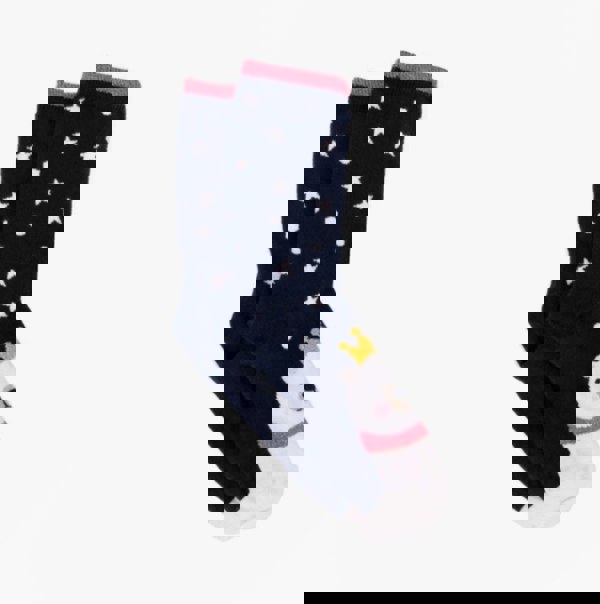 Totes Isotoner NOVELTY ANKLE Womens Socks Polar Bear: One Size