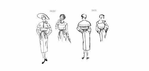 Vogue Sewing Pattern 1964, Dresses, Jackets, Vintage Style for Women, B5 (8-10-12-14-16) - Advanced