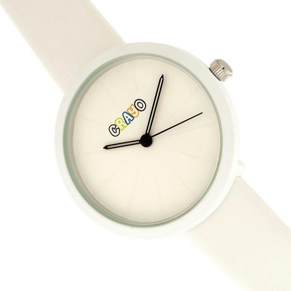 Crayo Blade Unisex Watch - White - CRACR5401