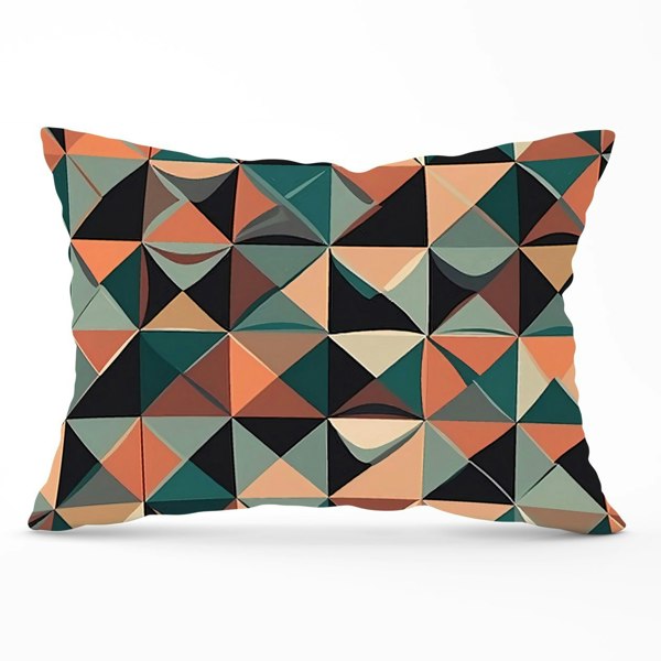 Warren Reed Geometric Print Pattern Cushions