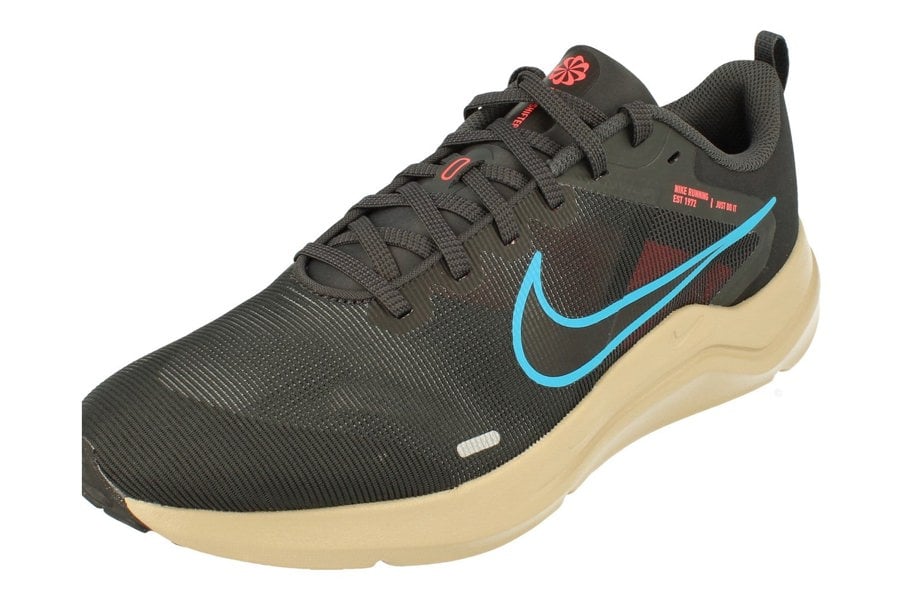 Nike Downshifter 12 Mens Dd9293  008 - Dark Smoke Grey Laser Blue Khaki 008 - Photo 0