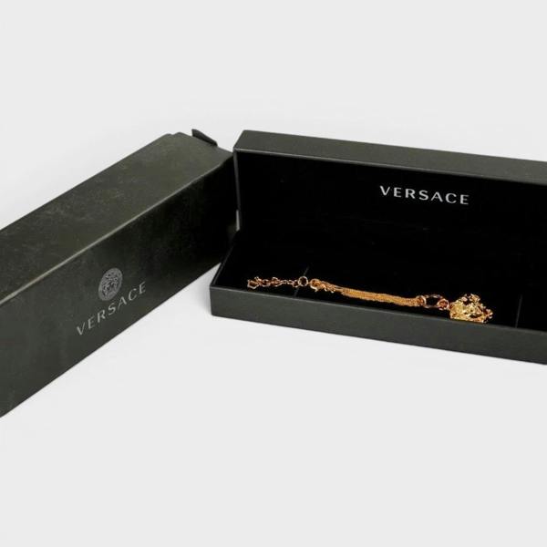 Versace Medusa Head Bracelet Gold Tone