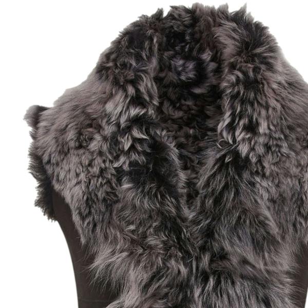 Infinity Leather Women's Toscana Shearling Nappa Leather Sheepskin Gilet - Parkes