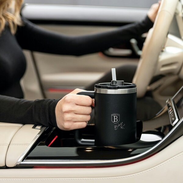 Berlinger Haus Thermo mug, 1L Berlinger Haus BH8833 Matte Black