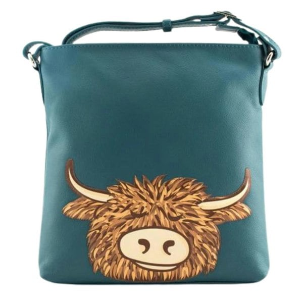 Mala Leather Highland Cow Crossbody Bag – Premium Soft Leather