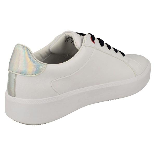 Bugatti Ladies Bugatti Stripe Detailed Chunky Sole Trainers BUG31511