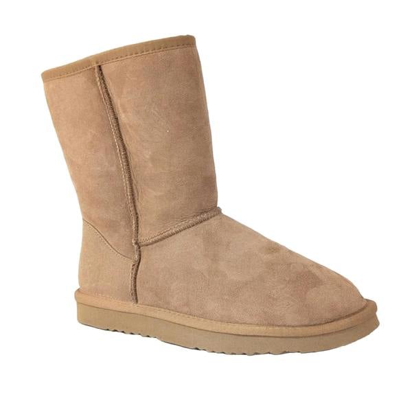Eastern Counties Leather Womens Jodie Sheepskin Ankle Boots - Fawn