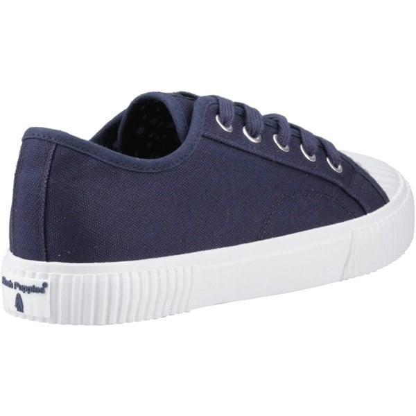 Hush Puppies Freya Canvas Textile Women's Navy Trainers