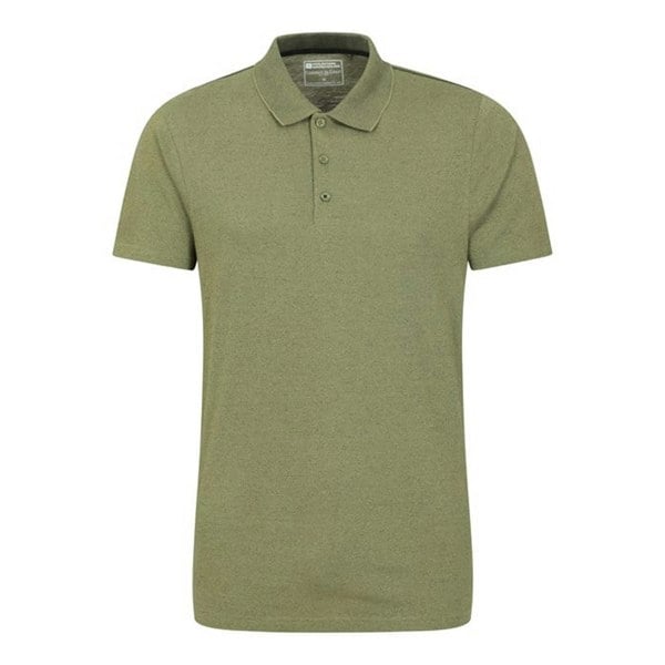 Mountain Warehouse Mens Cordyline Textured Polo Shirt - Green
