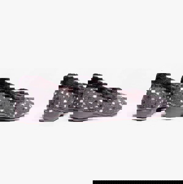 Lotus GERI Womens Slippers Black