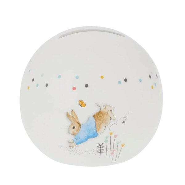 Beatrix Potter Peter Rabbit Money Bank Sphere