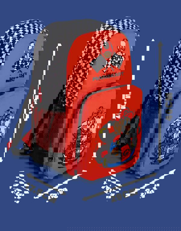 Nintendo Unisex Kids Red Mario Backpack (One Size)