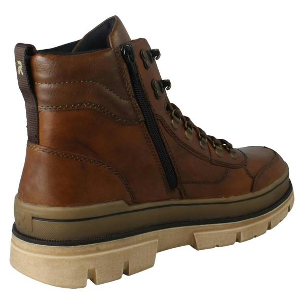Rieker Mens Rieker Lace/Zip Up Casual Boots U1271
