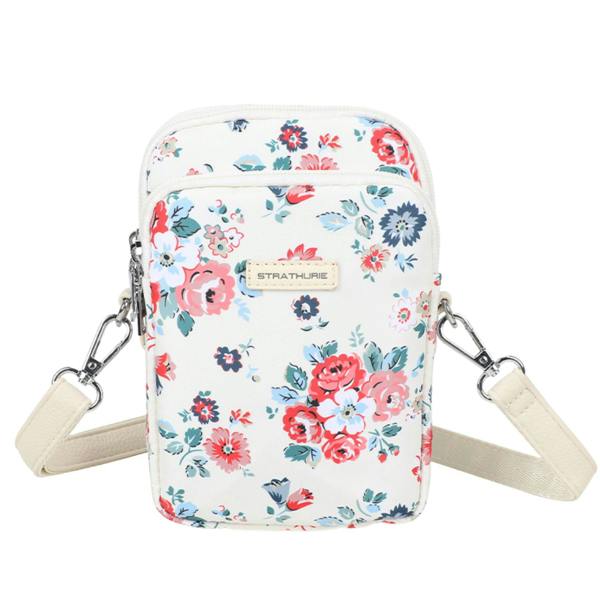 Strathurie Floral print Mobile Crossbody