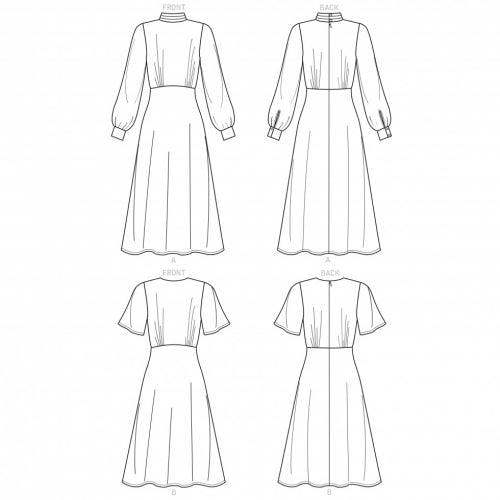 New Look Sewing Pattern 6682, Dresses for Women, A (6-8-10-12-14-16-18) - Intermediate