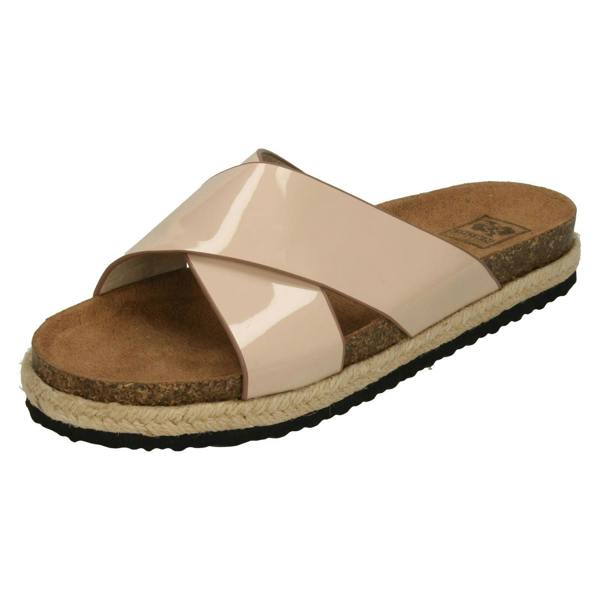 Down to Earth Ladies Down To Earth X Strap Mules