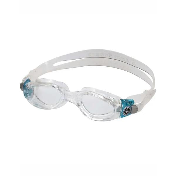 Aquasphere Kaiman Small-Fit clear lens goggles with comfortable leak-resistant seal