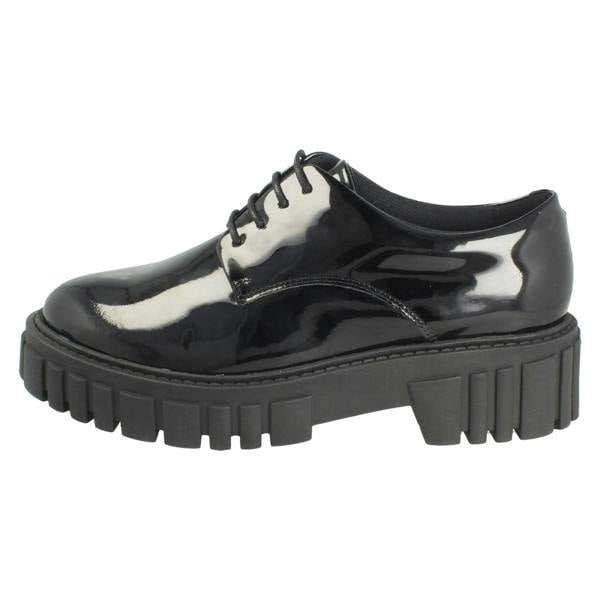 Clarks Ladies Clarks Chunky Sole Lace Up Smart Shoes Page Walk