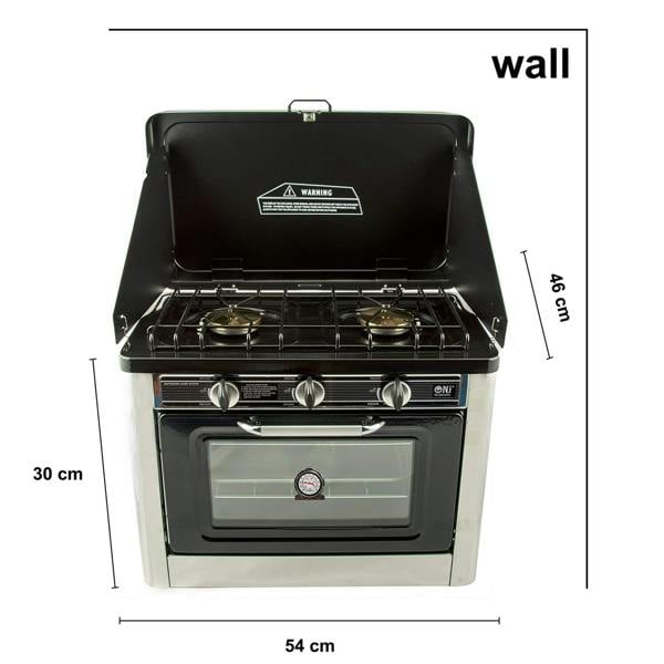 2in1 portable gas stove and oven
