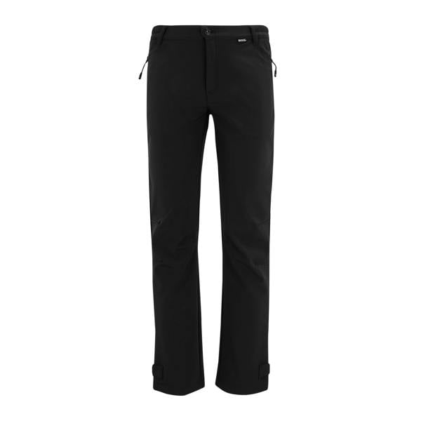 Regatta Mens Geo Softshell Hiking Trousers - Black - 