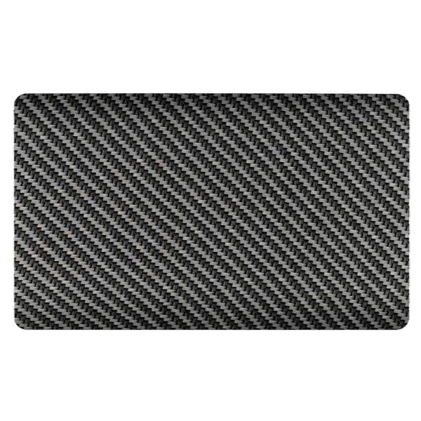 Trendi Switch Double Blanking Plate in Carbon Fibre