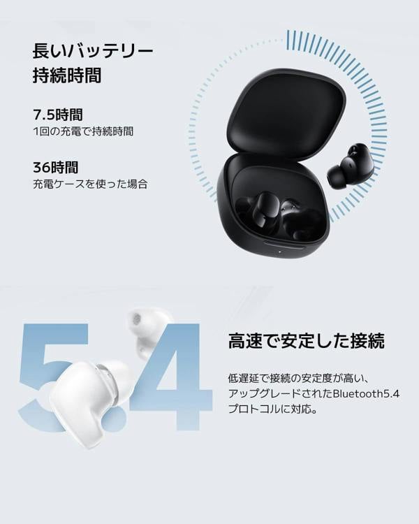 Xiaomi Redmi Buds 6 Play Headset Wireless In Ear USB C Bluetooth Black - BHR8776GL