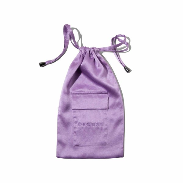 Drowsy Sleep Co Lavender Haze Silk Carry Pouch