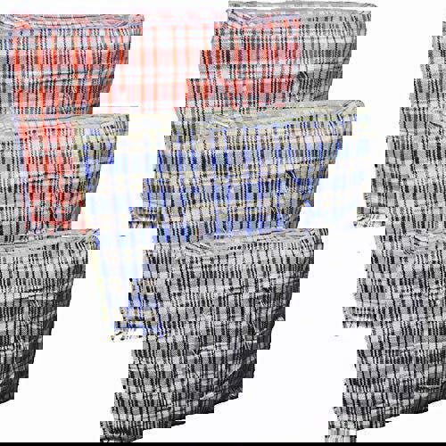 KAV 6 X EXTRA LARGE STRONG LAUNDRY STORAGE SHOPPING BAG REUSABLE STORE ZIP BAGS NEW