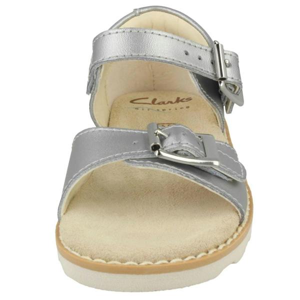 Clarks Girls Clarks Casual Summer Sandals Crown Bloom T