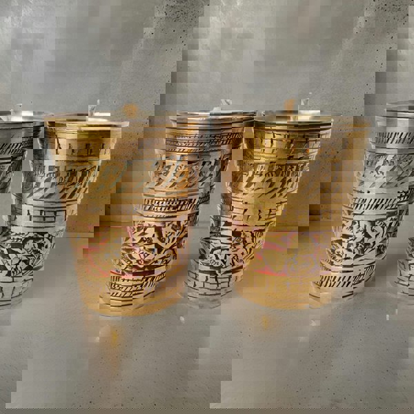 Indian shot glass candles