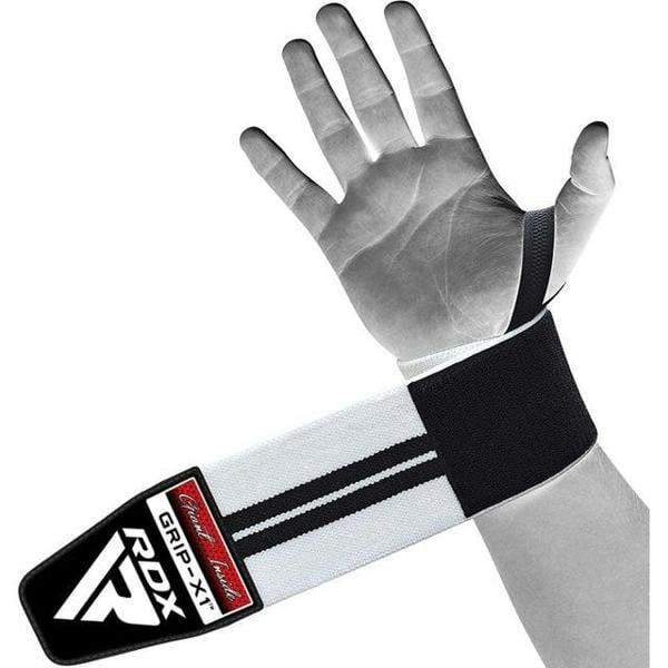 RDX Sports GYM WRIST WRAP BLACK/WHITE PLUS