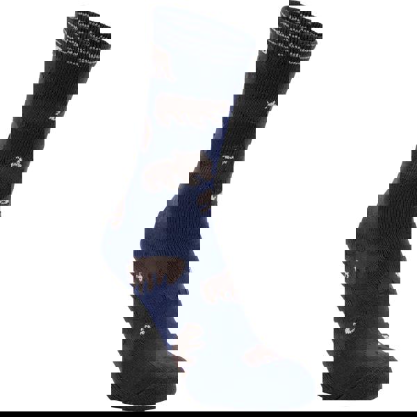 Trespass Childrens/Kids Wildlife Deer Socks - Navy - 